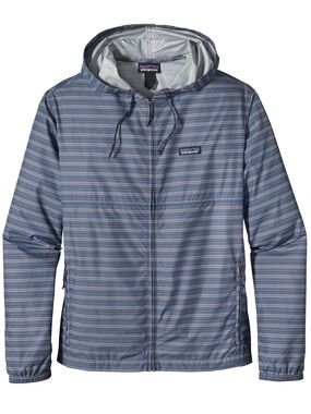 Patagonia Men’s Light Variable Full-Zip Hoodie Arroyo Seco Navy Blue Size Large
